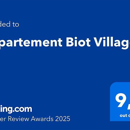 Appartement Biot Village Exteriör bild